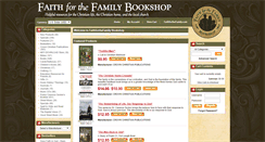 Desktop Screenshot of bookshop.faithforthefamily.com
